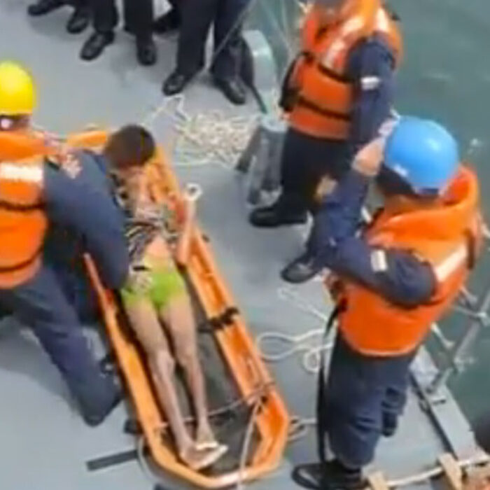 Solano Salazar Rescued After 2 Days floating in the pacific.