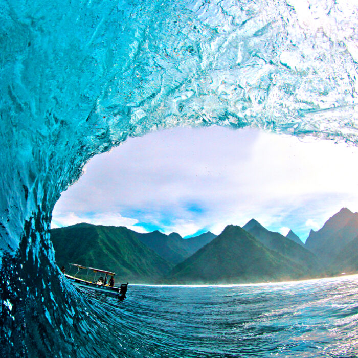Teahupoo Barrel Vision