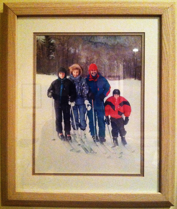 Best family portrait ever? Or ever? I'm the little mistake on the far right.