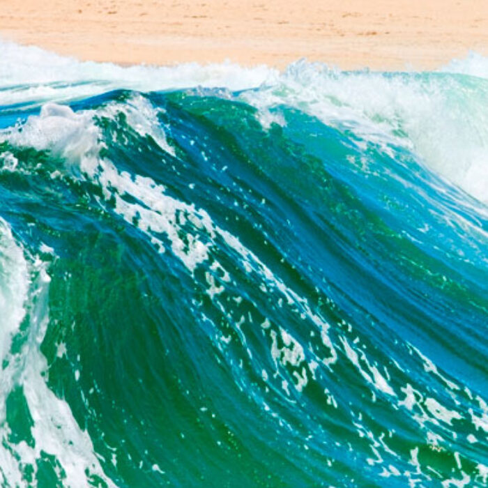 Surfers Point, WA, the scene of the accident. Last year, another surfer died after hitting his head on the reef. Photo: Shutterstock