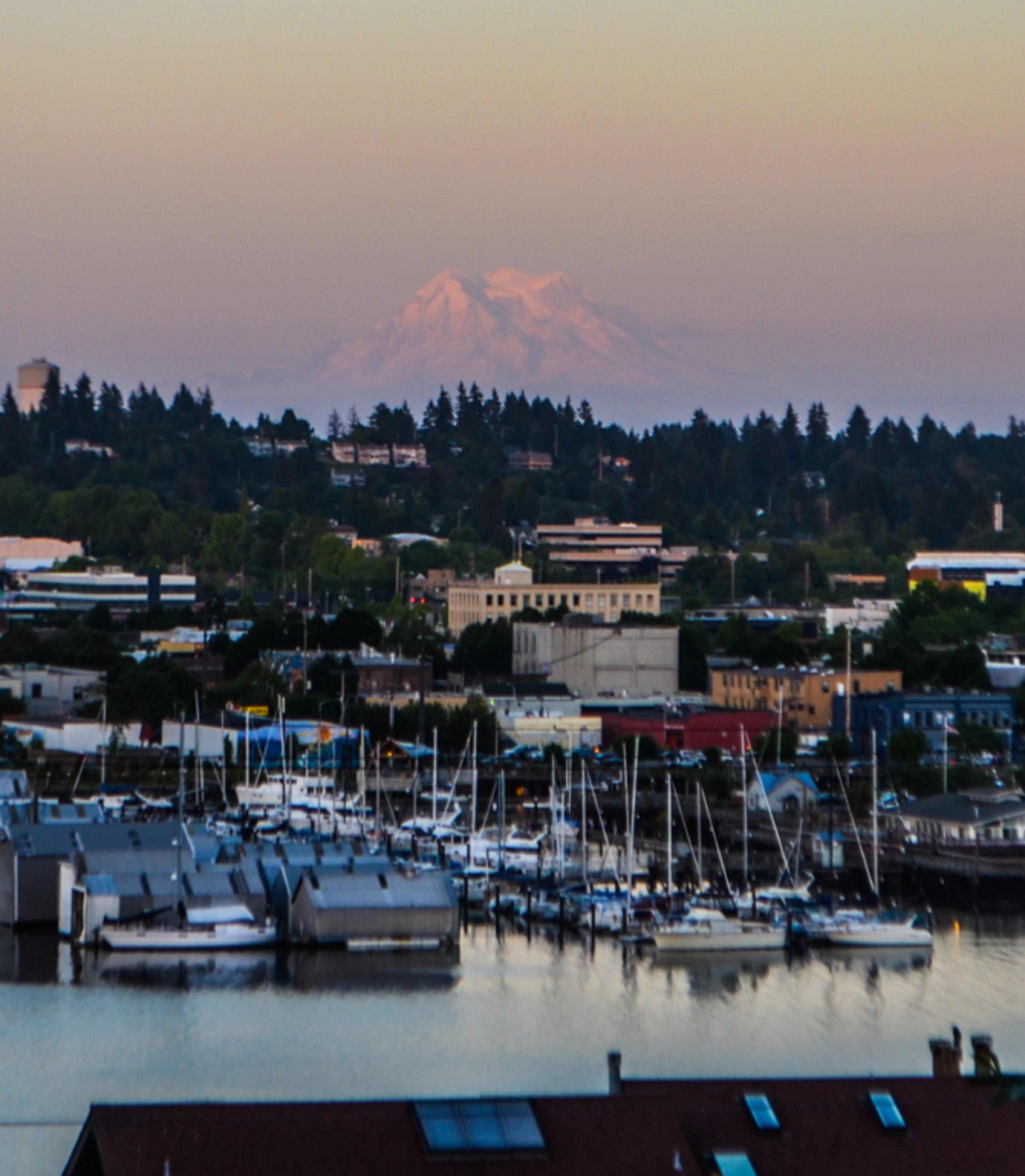 All of the spheres. Mount Rainier from West Oly. Photo: John Robison IV