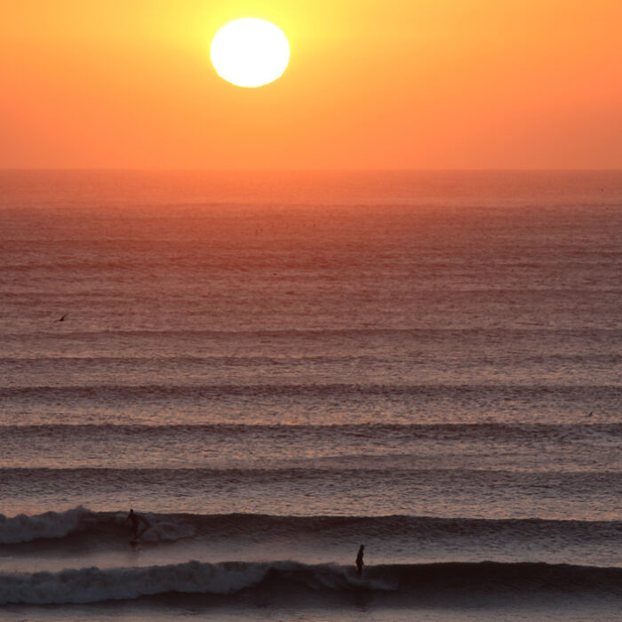 sunset and Lines for days in Peru.