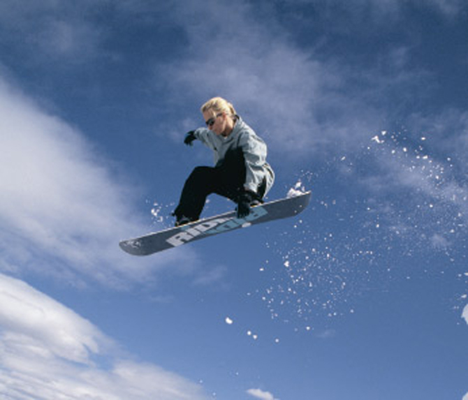 Mt. Rose. I had just gotten on Ride and they made this into a poster. I would say this is not only my debut' but one of my favorite images of my career. Photo: Trevor Graves