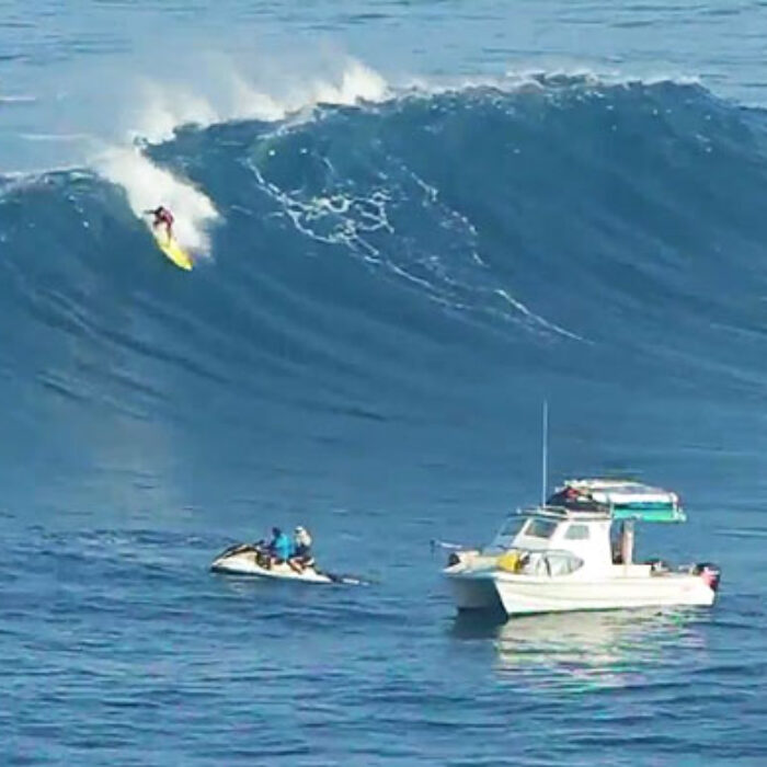 When Jaws is on, it's one of the best big waves on the planet.