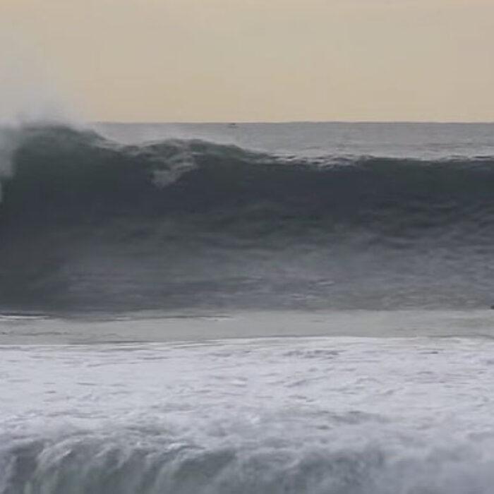 Mid-December held one of the best swells of the season as a large WNW slammed the coastline, turning LA's South Bay into a veritable wave machine.