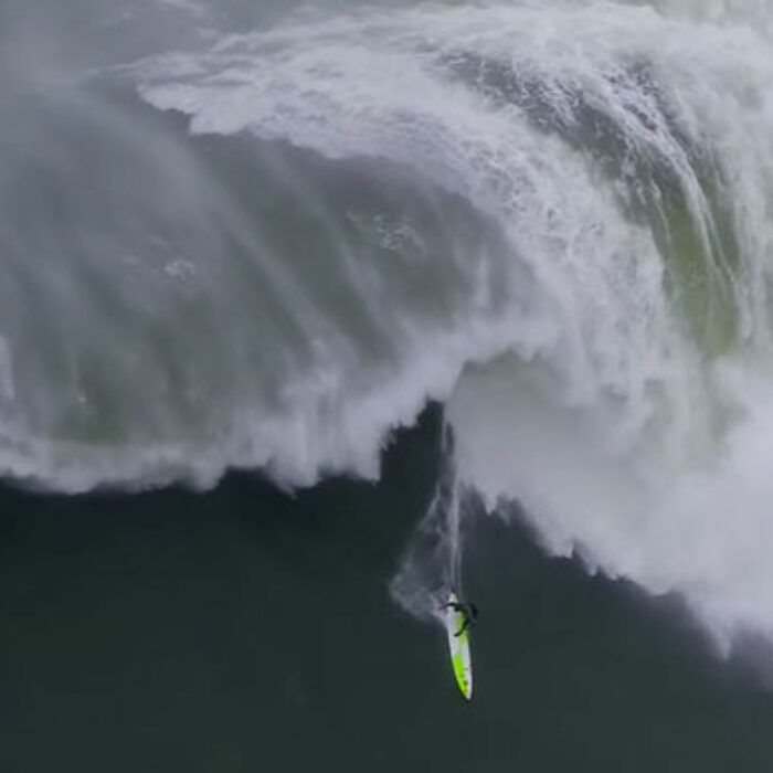 He entered this clip into both the Billabong Ride of the Year and the Wipeout of the Year categories of the 2015 XXL Big Wave Awards... how cool would it be to win both of those with the same wave?