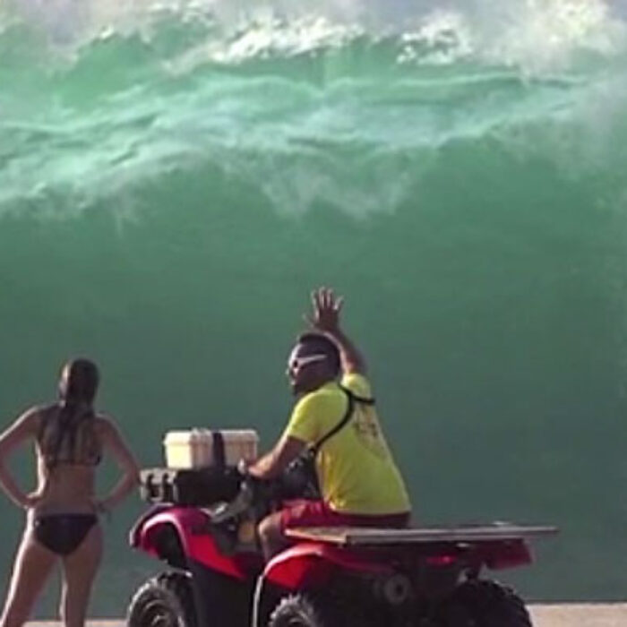 Watching Pipeline from the beach, you can't help but wonder how anyone survives the place.