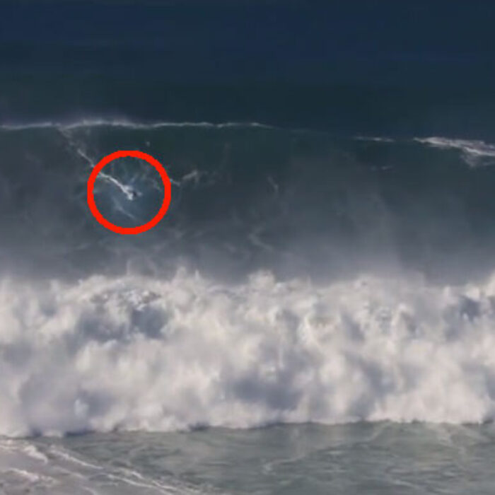 Nazaré is a very, very large wave.