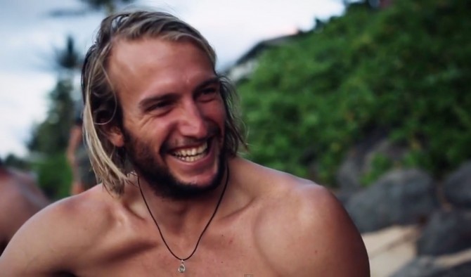 Owen Wright Tells a Joke