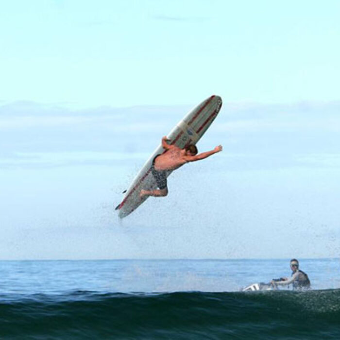 This is world champ longboarding.