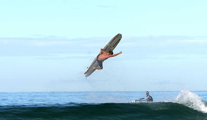 This is world champ longboarding.