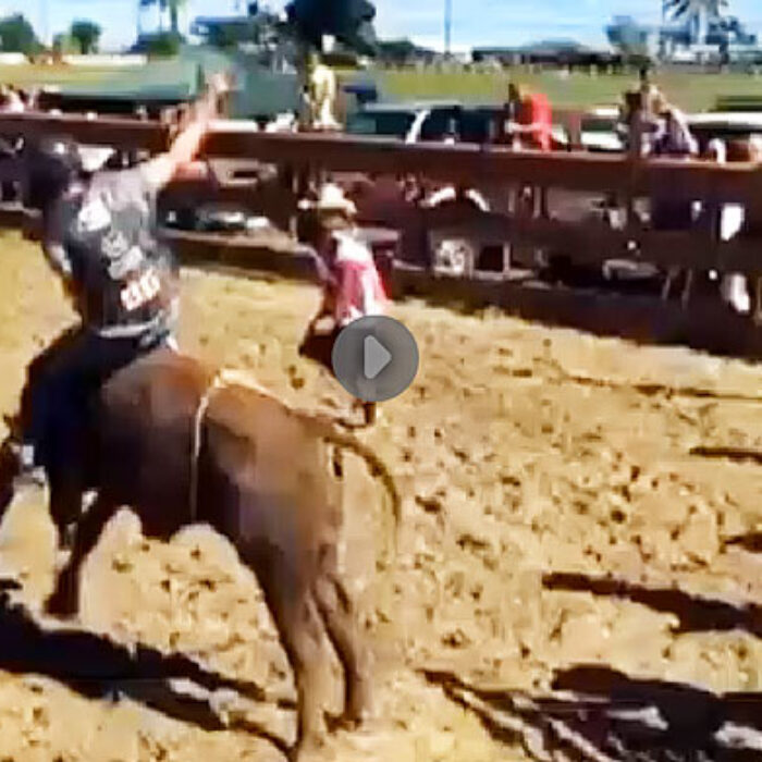 Blind Surfer Derek Rabelo Takes the Bull by the Horns