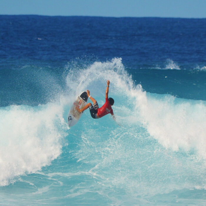 Imaikalani Devault won the open men's division