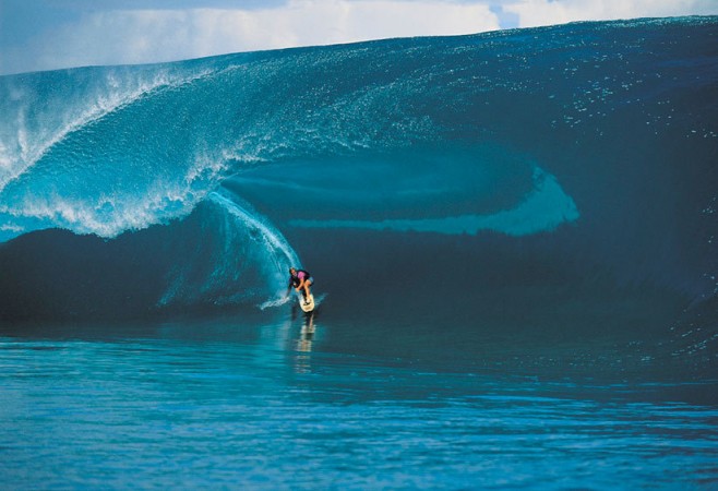 Laird Hamilton redefining what was humanly possible. Photo: Tim McKenna