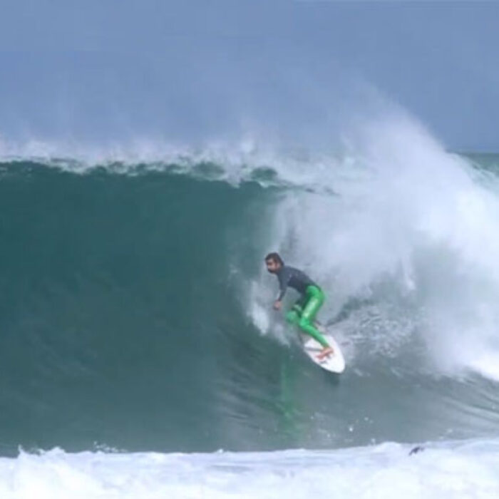 Mick fanning and friends in france.