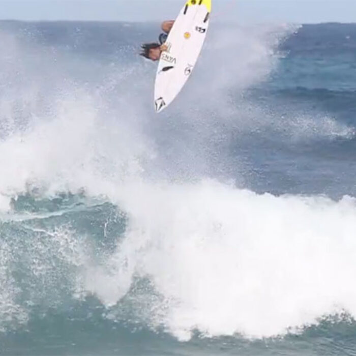 Yago Dora killing it on the North Shore.