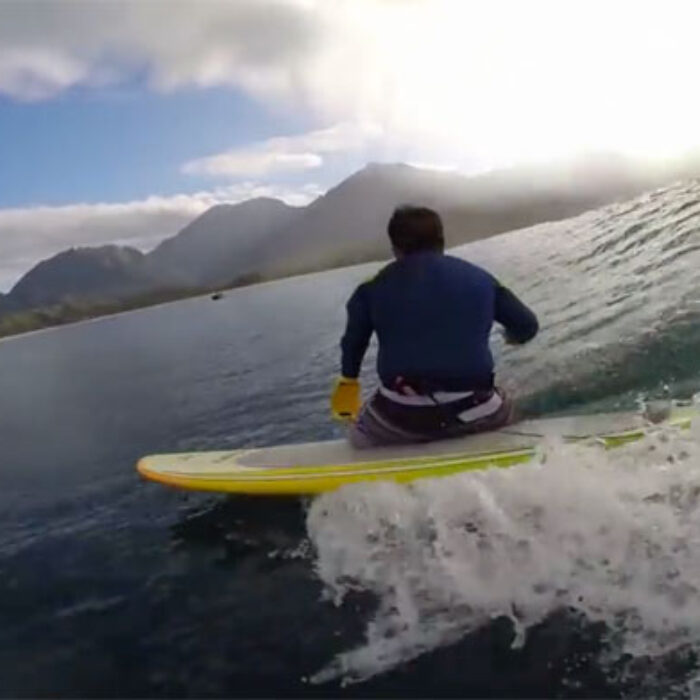 Martin Pollock british veteran and triple amputee can surf!