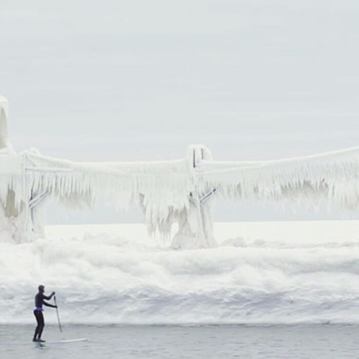 After a brutal cold front swept in, temperatures were hovering around a balmy zero degrees fahrenheit for a few days.