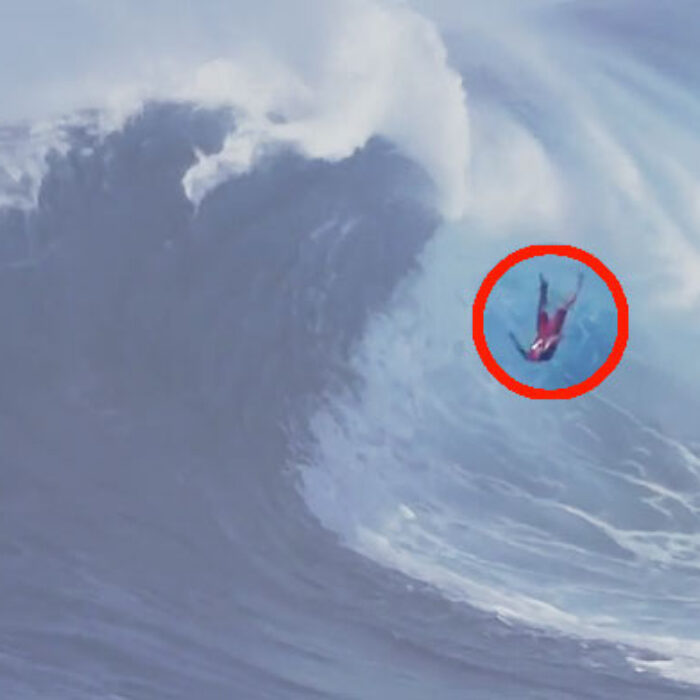 The view that Brazil's Pedro Calado gets isn't one that you'd want to see. That's because he's upside down.