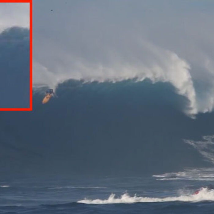 Of course, the wind happened to be a hard offshore, and it caused more than a few problems.