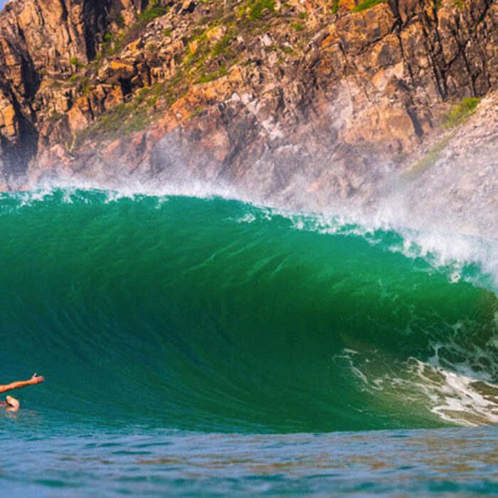 If every surfer has a bucket list, how does one avoid the crowds while still scoring perfect waves? Well, you just have to find the right place.