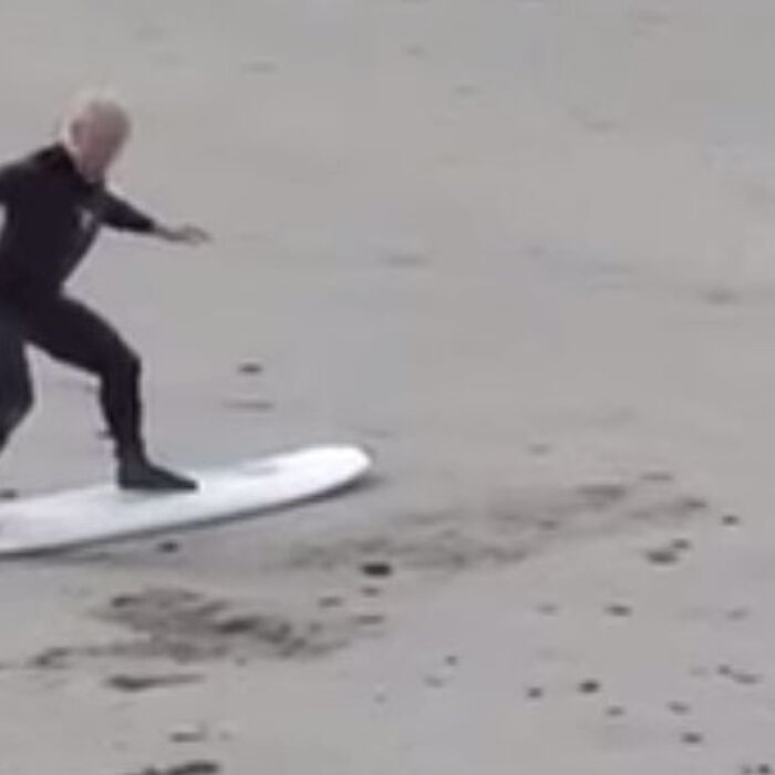 There are few things better on this earth than watching a ridiculous surf warm up.