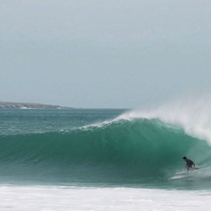 They're not letting on exactly where this wave is, and Africa ain't exactly a small place.