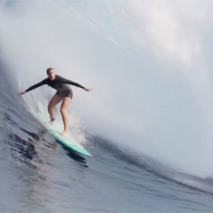 Paige Alms Biggest wave ever jaws