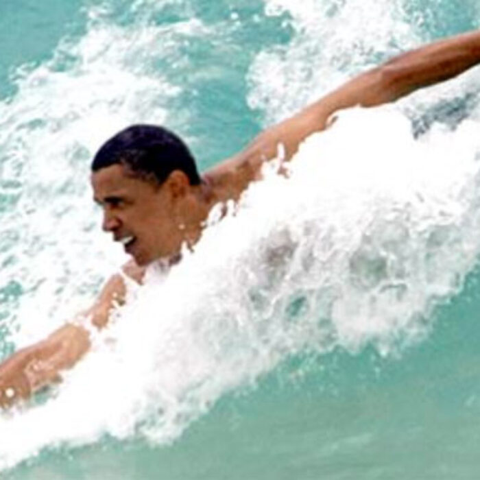 Obama Hand planing
