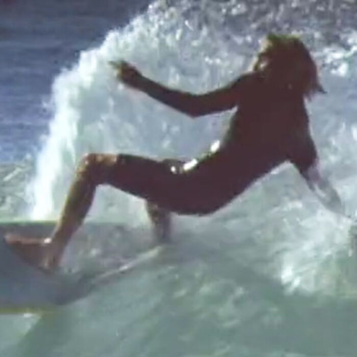 In this clip, Knost happens to be tickled by a single fin that looks–under Knost's feet, anyway–to be insanely fun.