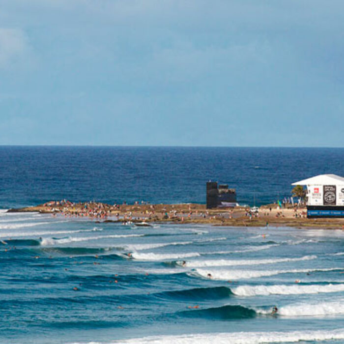 The line up at Snapper.