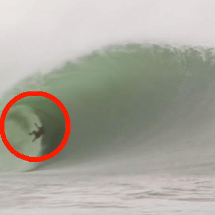 But the short-lived view from inside a cavernous Mullaghmore tube that Ollie O'Flaherty gets probably made it all worth while. Probably.