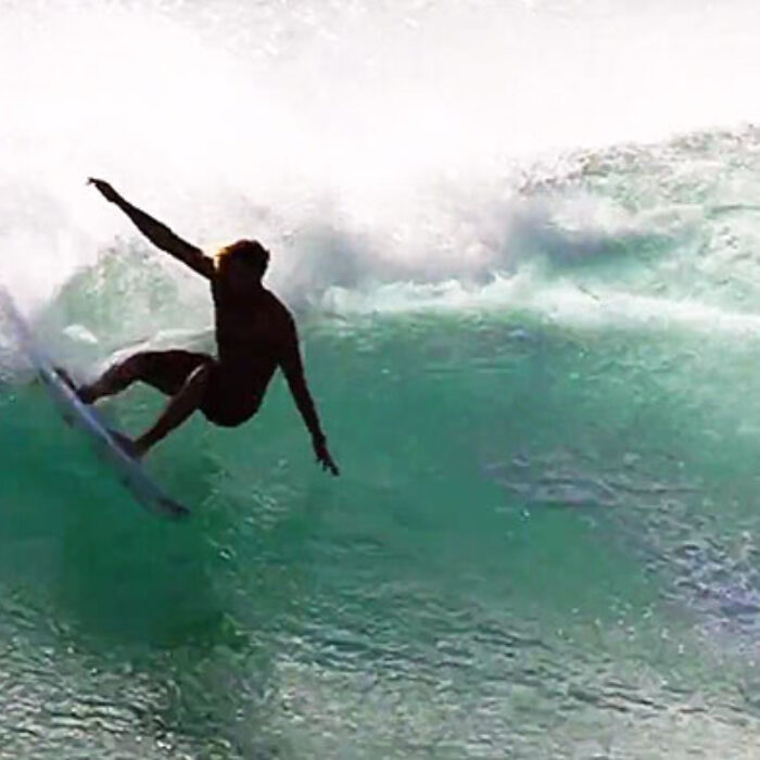 While the hushed whispers about this Cyclonic Goddess Ola provided more substance than the swell itself, the Gold Coast didn't miss out on seeing a few small moments of magic.