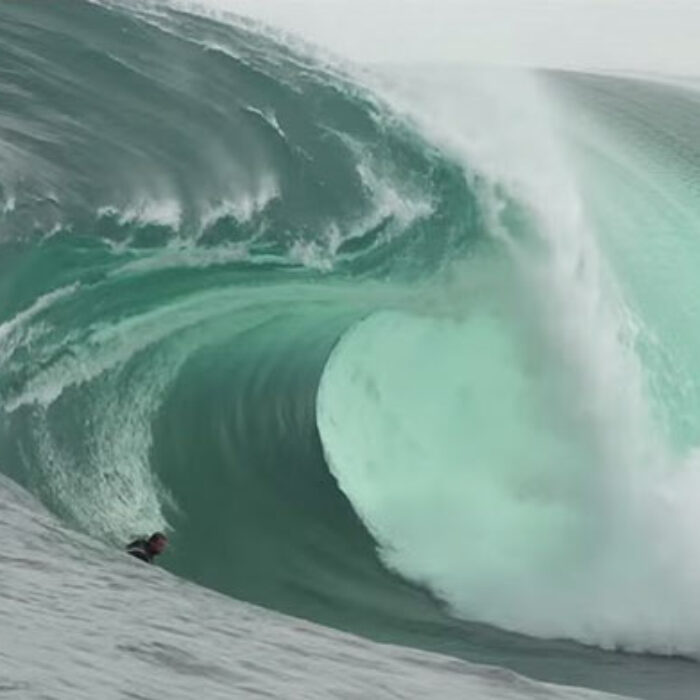 This particular slab of madness has got to be one of the thickest barrels he's ever found himself lucky enough to be in.