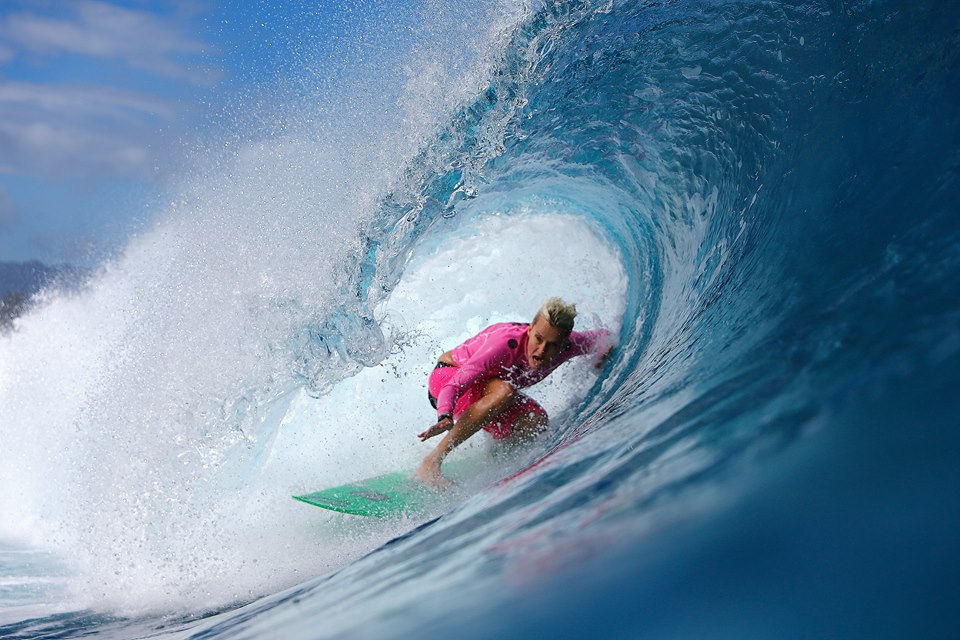 Women Just Want to Get Barreled Especially at Pipeline The