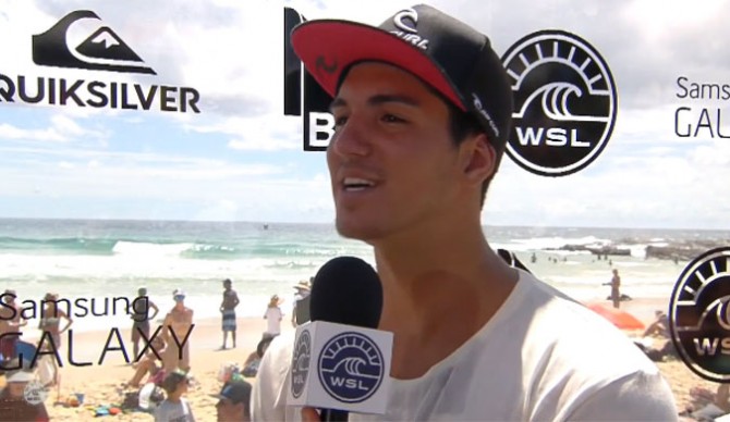 Gabriel Medina. Not psyched. So how will the WSL respond?
