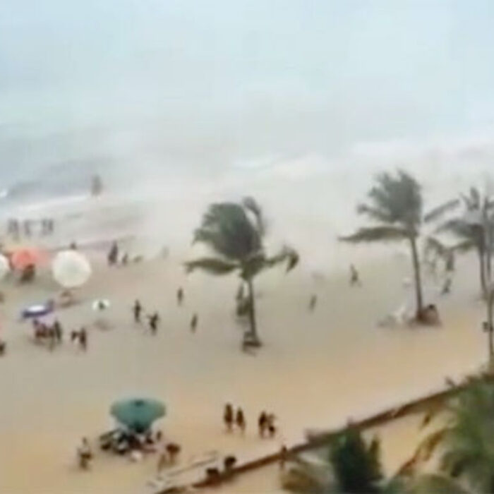 Brazilian waterspout