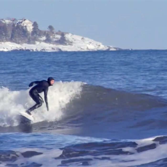 East Coast Cold Surfing