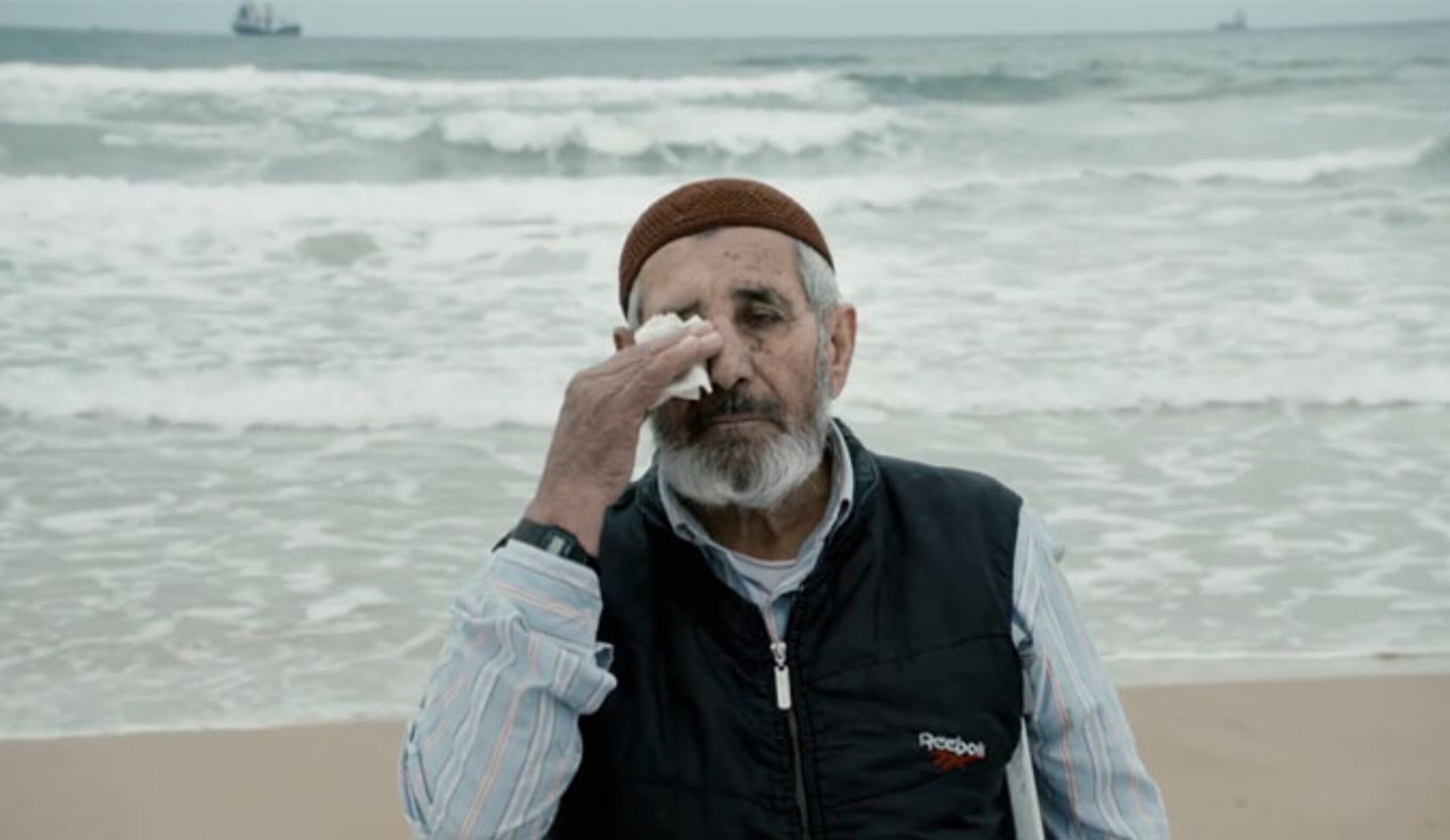 Man sees the sea for the first time.
