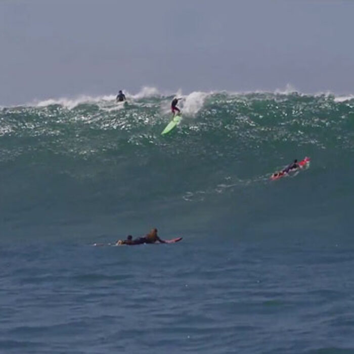 Keala Kennelly's no slouch when it comes to massive waves. She's a Puerto regular, knows Jaws just as well as anyone, and man-oh-man, has she ever paid her dues.
