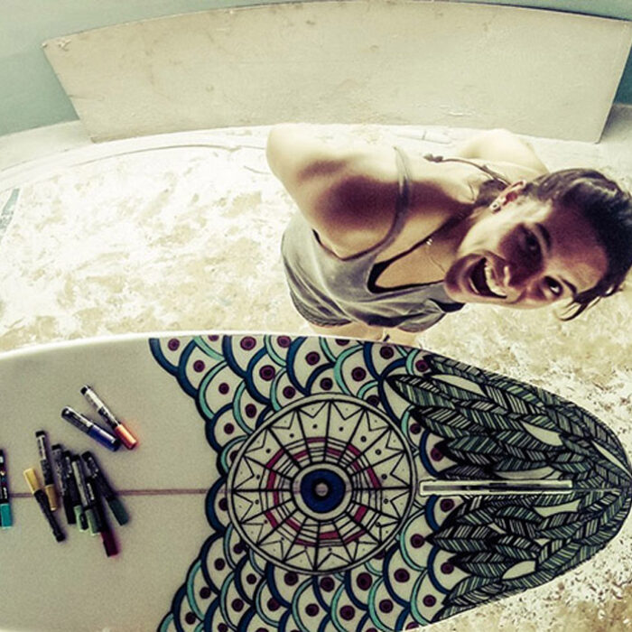 Pami Surfboard Art