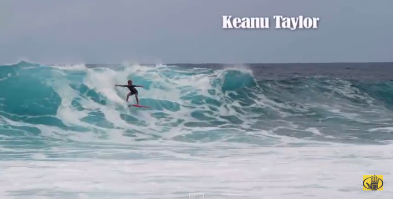 Keanu is a little ball of fire that pulls out of nothing. Photo: BodyGlove