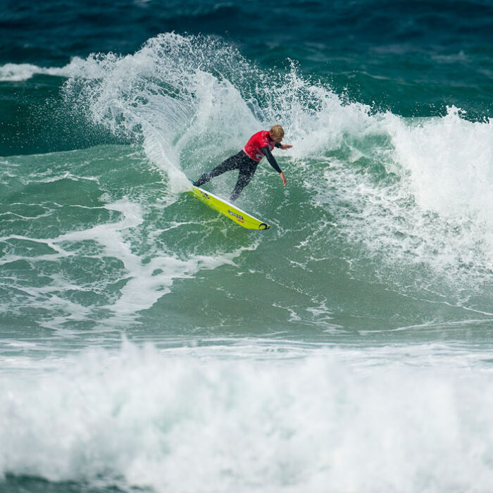 The great thing about "the world's best surfers in the world's best waves" is that when the waves aren't great, the surfers still are.