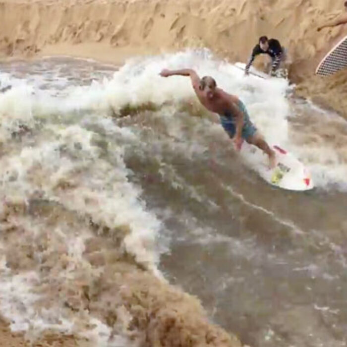 Waimea Bay River Surfing