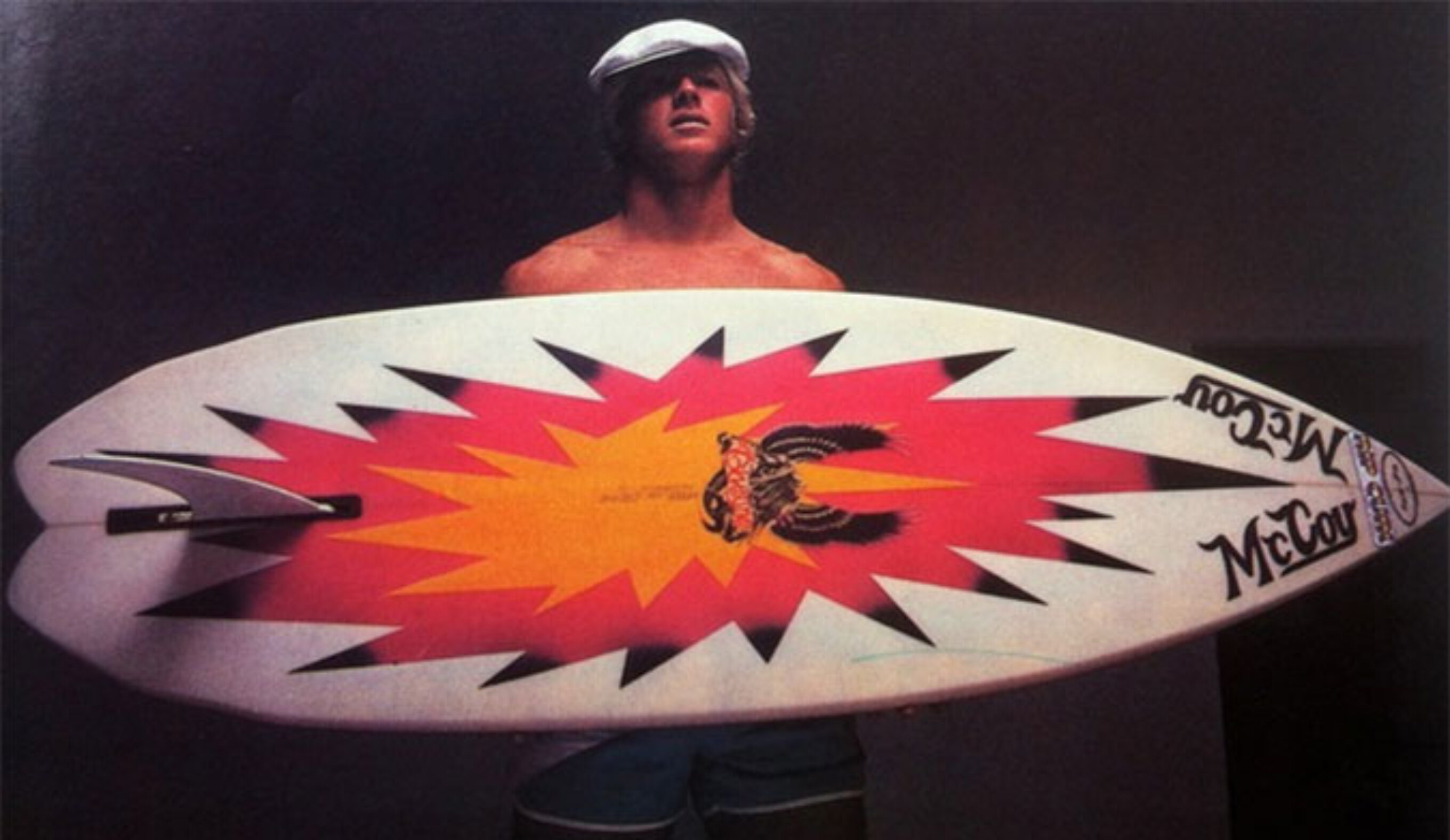Like Cheyne Horan's Lazer Zap, The Cornice gains speed from a very wide tail.