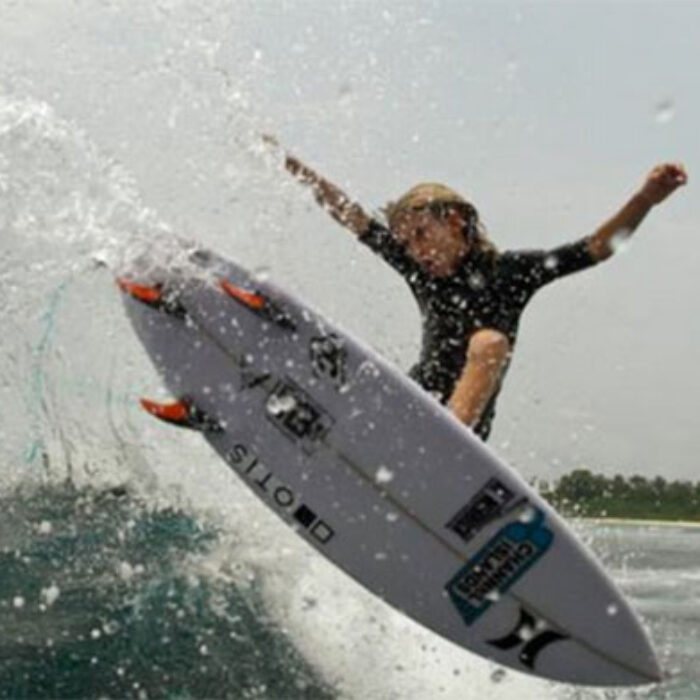 In between providing clean water filters to the developing world, Winter Vincent hucks his tail around like a little champ. Photo: W4W