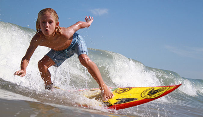 Noah doing what he does best. Photo: SolSpot