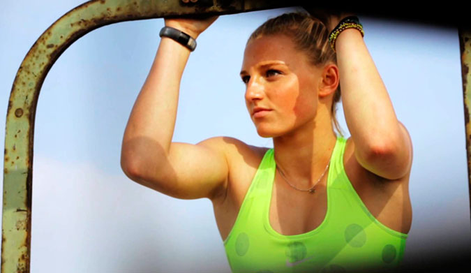 Lakey isn't just another pretty face. She'll smoke you in a heat any day of the week. Photo: Youtube