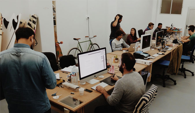 The Surf Office. Eat, sleep, work, and surf. Photo: SurfOffice