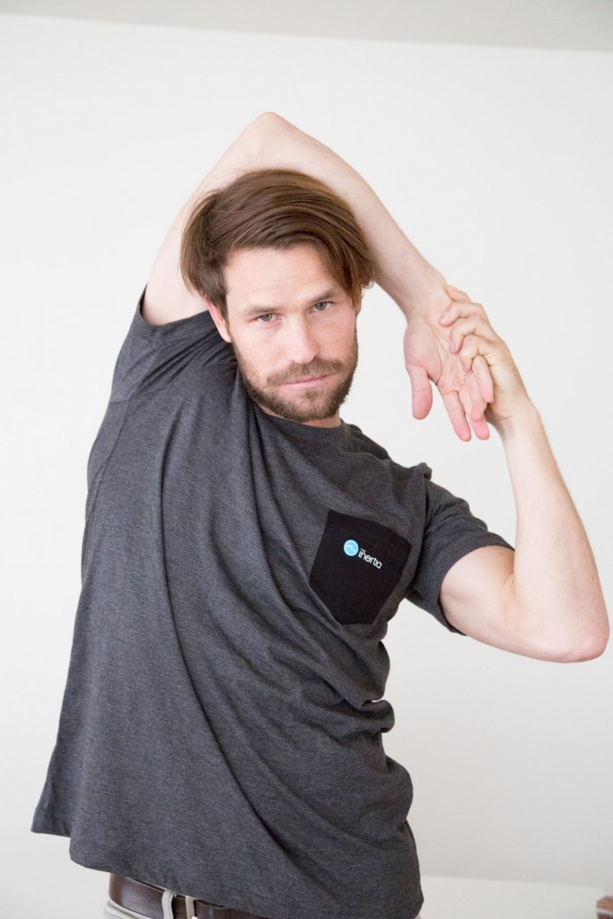 Better limber up...this is the only time you can order The Inertia limited edition pocket tees for summer. Photo: Kipp